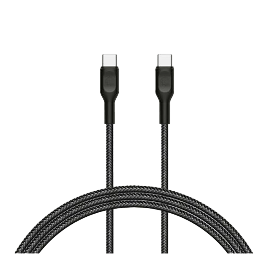 Cygnett Fast Charging travel bundle 10000mAh Power Bank Cable USB-C a USB-C Negro