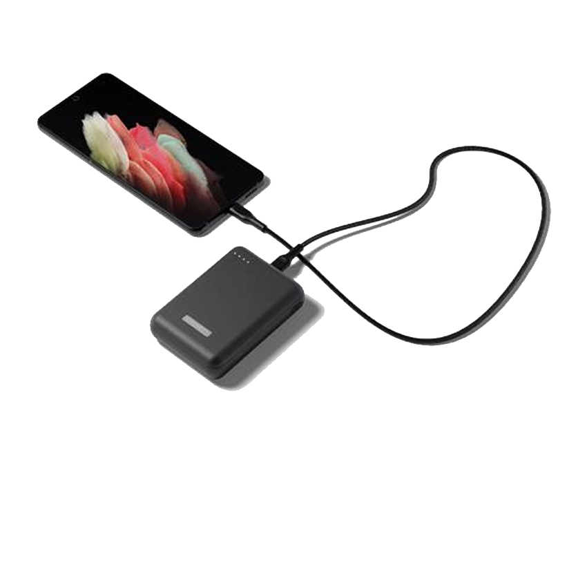 Cygnett Fast Charging travel bundle 10000mAh Power Bank Cable USB-C a Lightning Negro