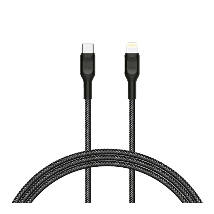 Cygnett Fast Charging travel bundle 10000mAh Power Bank Cable USB-C a Lightning Negro