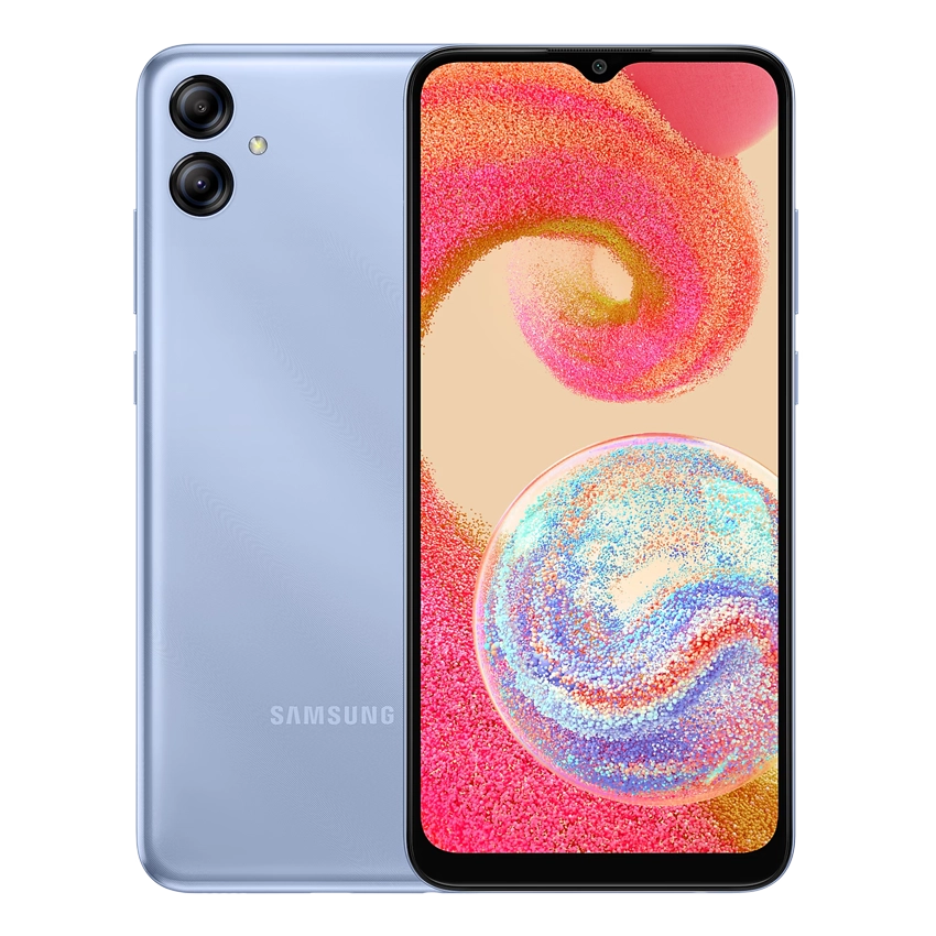 Samsung Galaxy A04e light blue