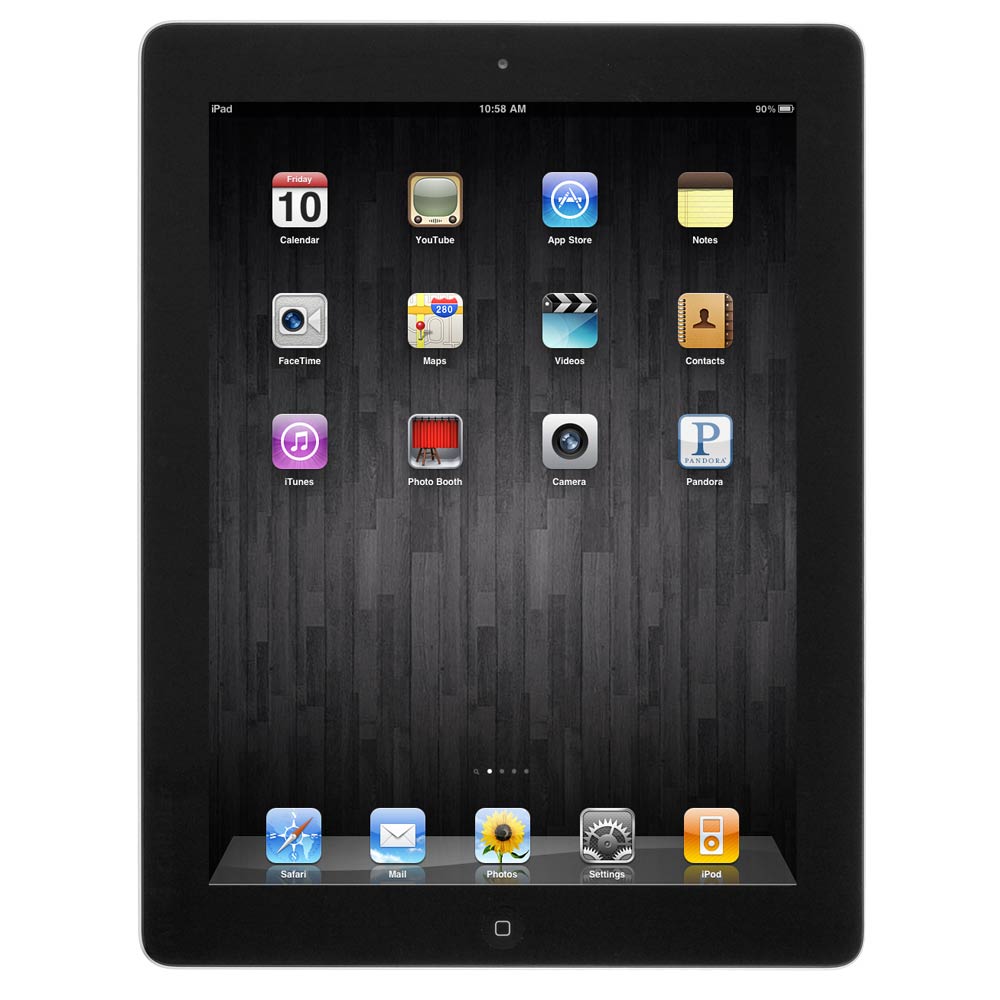 Apple iPad 4 Wifi with black front bezel - Fonez-Keywords : MacBook - Fonez.ie - laptop- Tablet - Sim free - Unlock - Phones - iphone - android - macbook pro - apple macbook- fonez -samsung - samsung book-sale - best price - deal