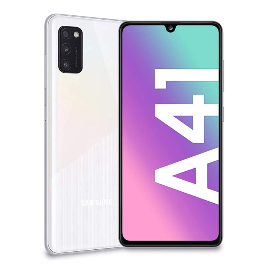 Samsung Galaxy A41 prism crush white