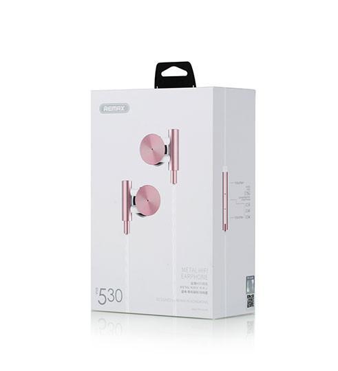 REMAX Metal HiFi Earphones RM-530 box - Fonez 