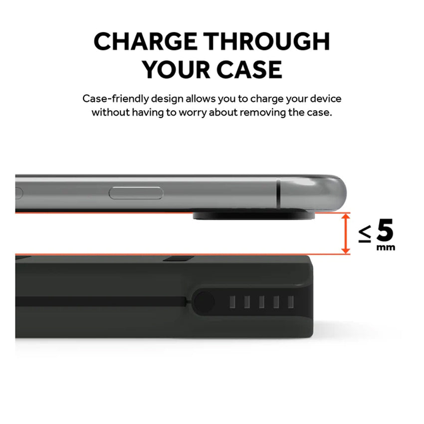 Reserve Wireless Charging Power Bank, 5000mAh