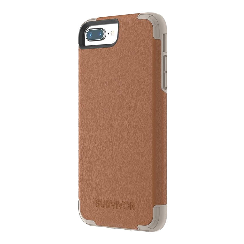 griffin-survivor-prime-brown-leather-case-iphone-6-7-8-plus-back-left-side-view- Fonez-Keywords : MacBook - Fonez.ie - laptop- Tablet - Sim free - Unlock - Phones - iphone - android - macbook pro - apple macbook- fonez -samsung - samsung book-sale - best price - deal