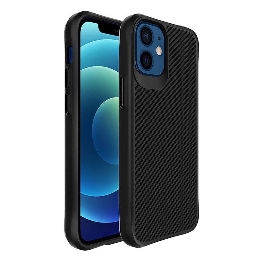 Combat X Mode Carbon Fibre Case iPhone 12 mini black