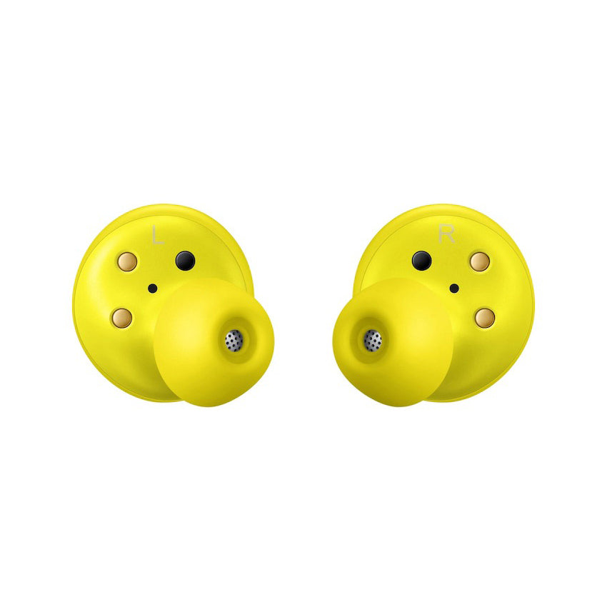 samsung-galaxy-Buds-yellow-back view - Fonez